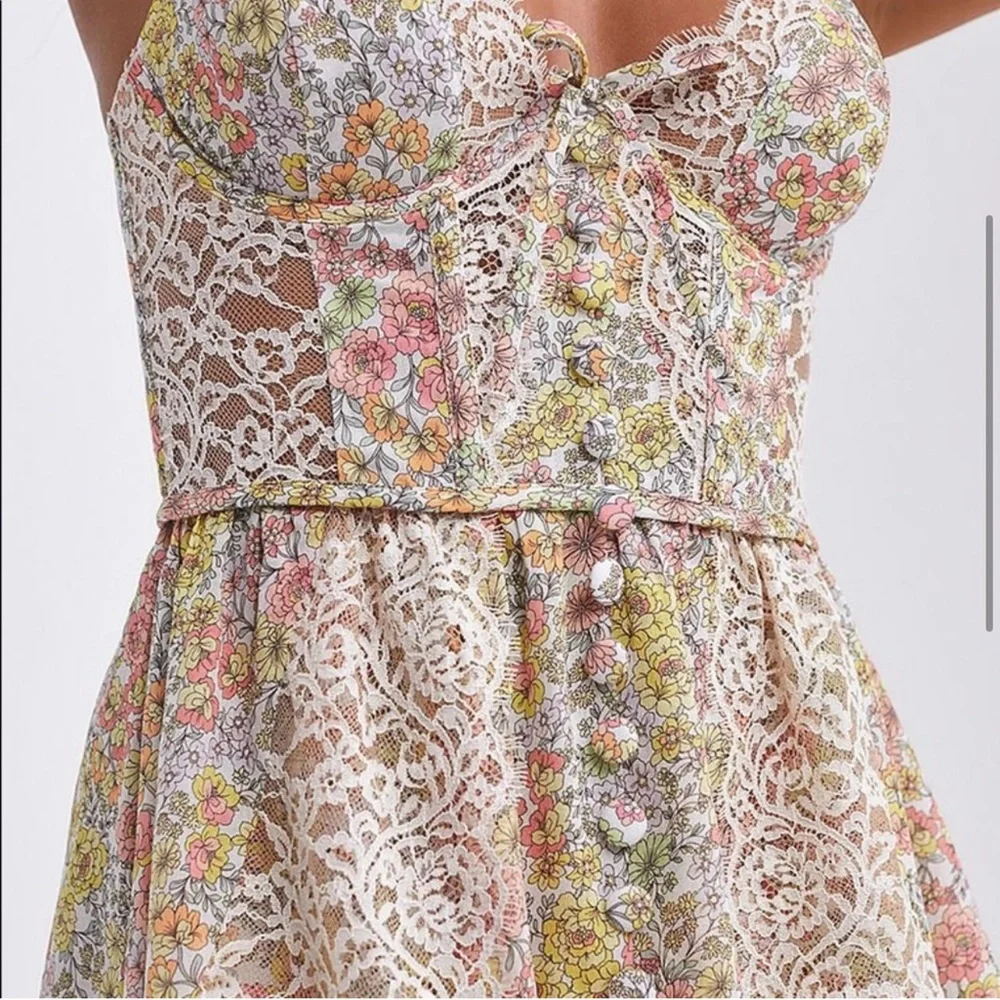 For Love and Lemons Esme Mini Dress Sz XS & S EUC - Picture 3 of 11